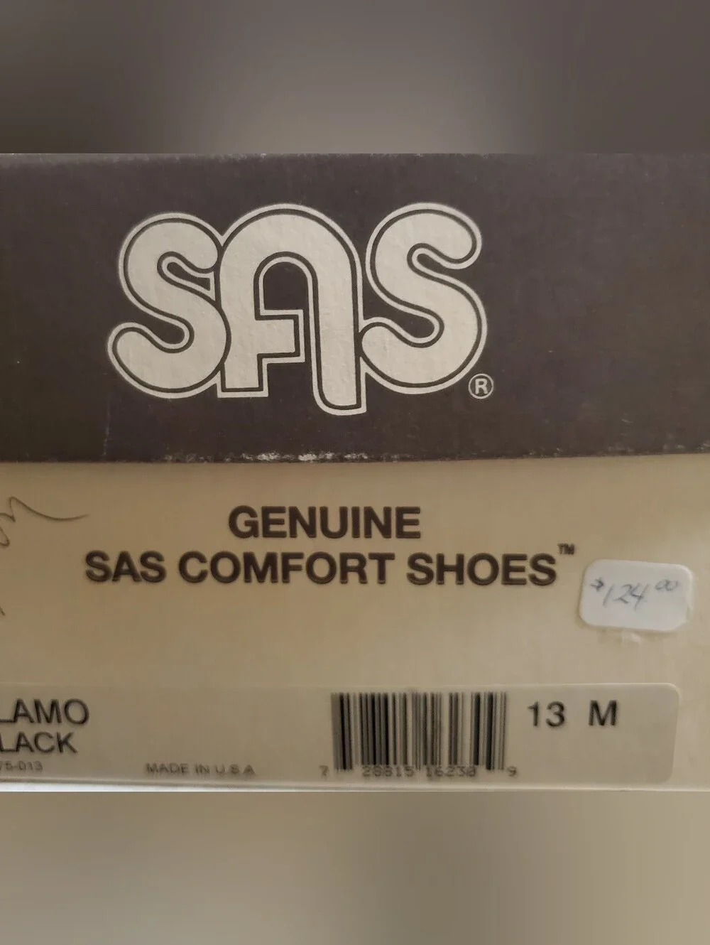 SAS Black Leather Men’s Penny Loafer Walking Shoe USA